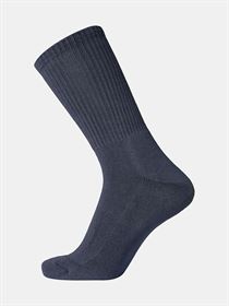 Egtved sokker, kraftig bomuld mørkeblå